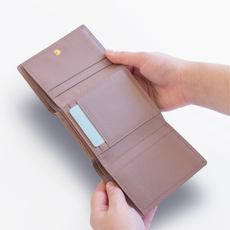 Three-folding wallet